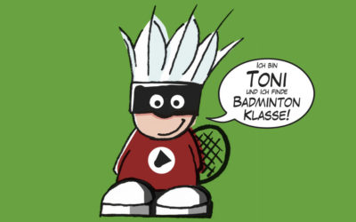 Badmintonabenteuer mit Toni